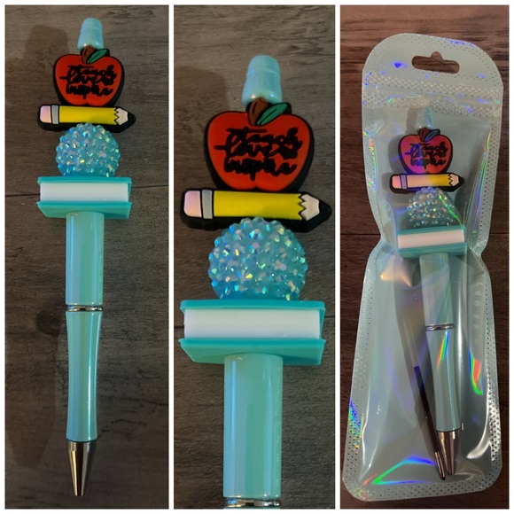 Teacher beaded focal pen - Picture 1 of 3